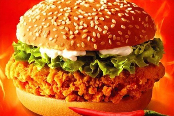 好莱鸡炸鸡汉堡